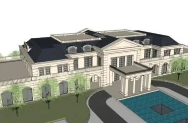 SketchUp Business Model: Designing a Modern Low-Level Clubhouse-BIM WORLD
