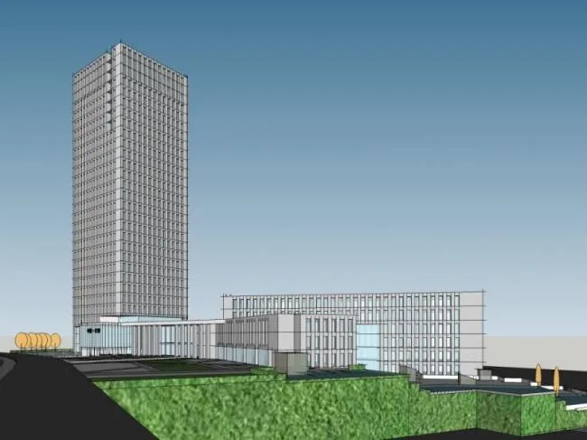 Sketchup Complex Model | Super High rise Urban Complex, Commercial, Office, Modern Style