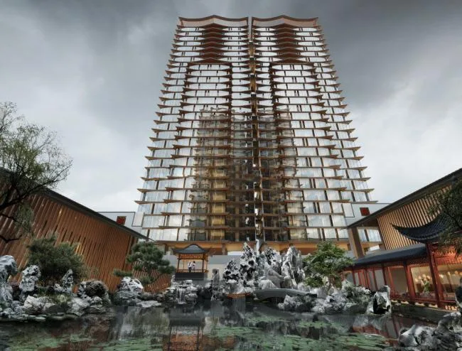 Sketchup Residential Model | Super high-rise apartments, residential buildings, modern style