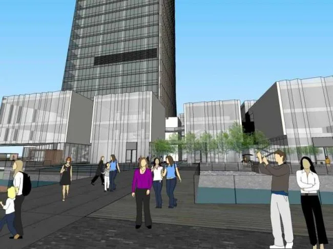 Sketchup Office Model | Super High rise Office Building, Office Building, Modern Style