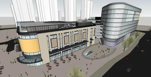 Sketchup Hotel Model | High Rise Hotel Proposal, Commercial, Modern Style