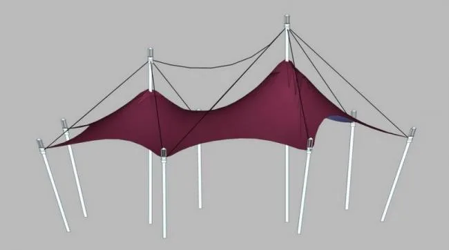 Sketchup Material Model | Stretch Film Landscape Material Component