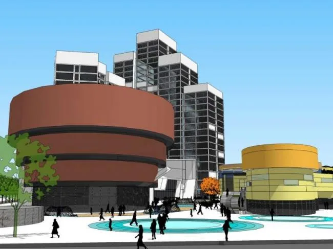 Sketchup Hotel Model | High rise Hotel, Modern Style