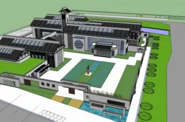SketchUp Cultural Model: Multi-Story Artist Exhibition Hall Inspired by Chinese Architecture-BIM WORLD