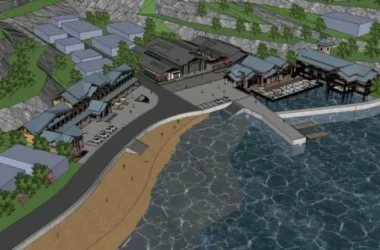 SketchUp Business Model for a Modern Chinese Style Restaurant-BIM WORLD