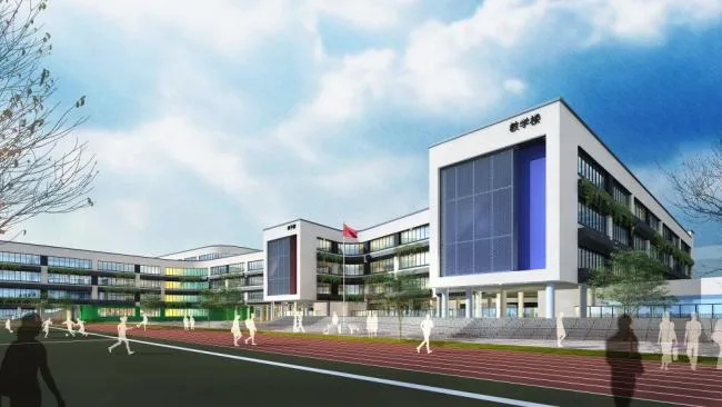 Sketchup School Model | Multi story School, Teaching Building, Campus, Educational Building, Modern Style