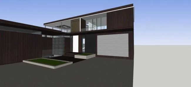Sketchup Villa Model | Solo Villa, New Chinese Style