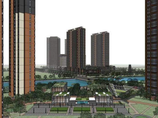 SketchUp Residential Models: Super High-Rise Buildings and Neoclassical Neighborhoods