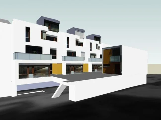 Sketchup Residential Model | Multi story Apartment, Modern Style