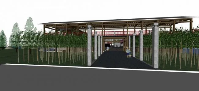 SketchUp Landscape Models: Parks, Bridges, Urban Scenes, Dams, Multi-Story Structures, and Chinese Style Designs
