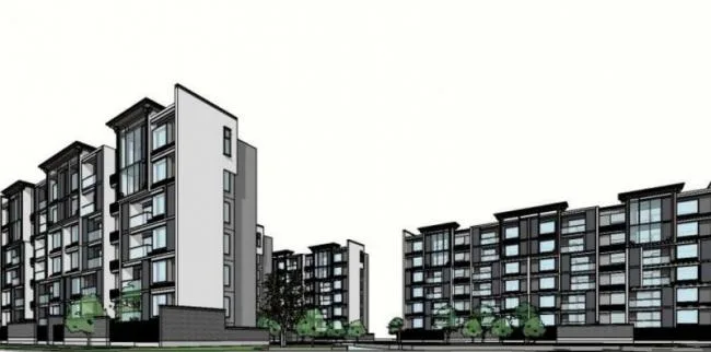 Sketchup Residential Model | Multi story Residence, Modern Style