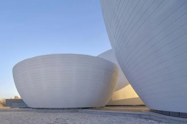 BIM Architecture | Blank spaces outlined in minimalist calligraphy: Xingyao Museum/Yanchuan Architecture
