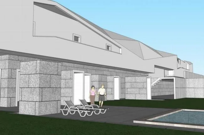 Sketchup Villa Model | Solo Villa, Modern Style