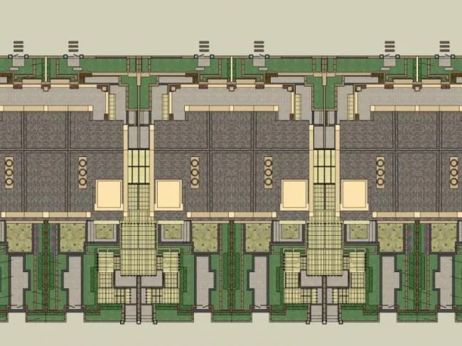 Sketchup Villa Model | Townhouse, British Style