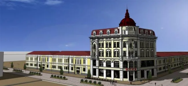 Sketchup Cultural Model | Multi story Bookstore, Cultural Architecture, Classical Style