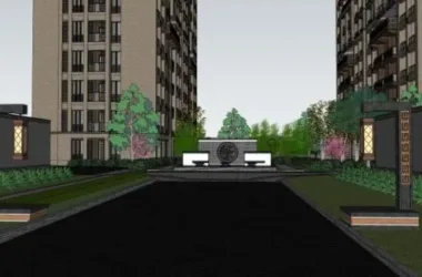 SketchUp Residential Models: Modern Chinese-Style High-Rise Buildings-BIM WORLD