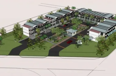 Modern Multi-Story Residential Model in SketchUp-BIM WORLD