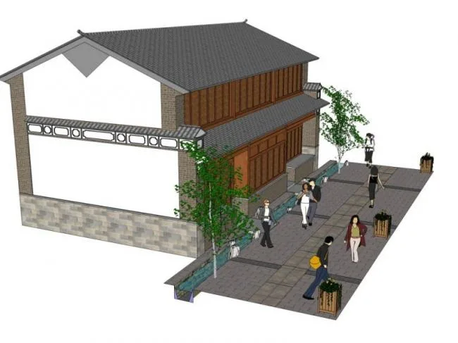 Sketchup Business Model | Low level Business, Chinese Style