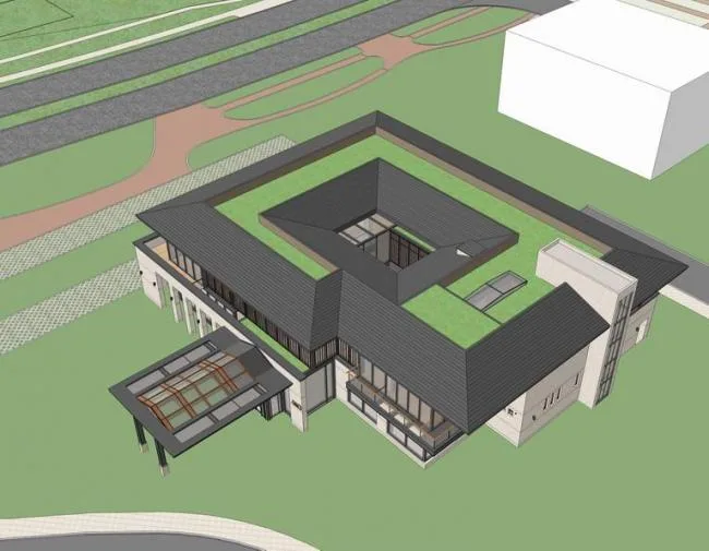 Sketchup Office Model | High rise Office Building, Modern Style
