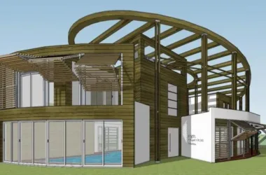 Modern SketchUp Villa Models: Solo, Oval, and Flat Designs-BIM WORLD