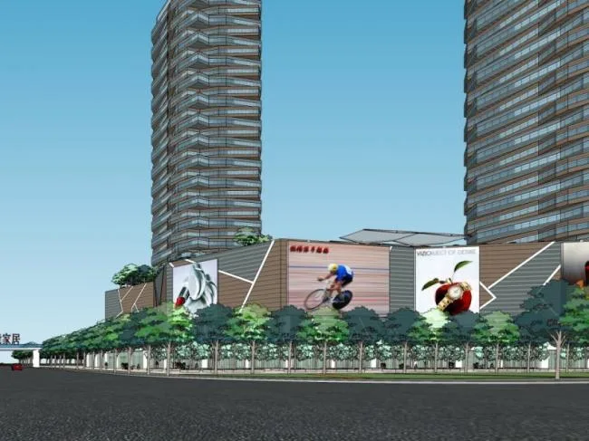 Sketchup Complex Model | Multi story High rise Complex, Office Building, Hotel, Commercial, Apartment, Modern Style