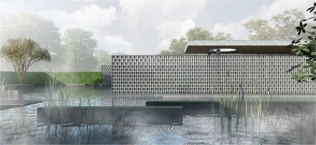 Sketchup Business Model | Sales Office, Modern Style, Commercial Building