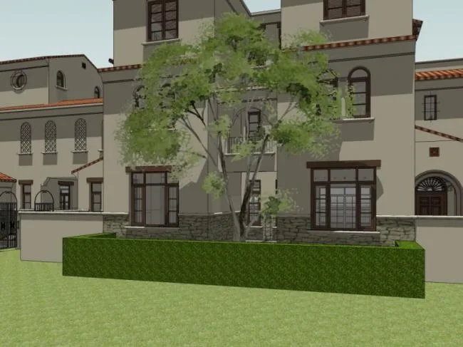 Sketchup Villa Model | Townhouse, Classical Style