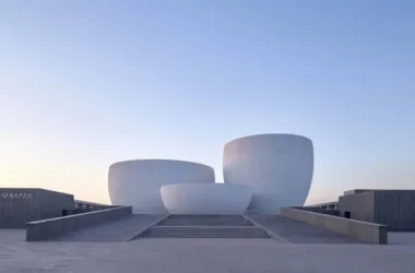 BIM Architecture: Minimalist Calligraphy Defines Blank Spaces at Xingyao Museum by Yanchuan Architecture-BIM WORLD