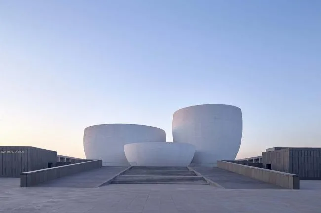 BIM Architecture | Blank spaces outlined in minimalist calligraphy: Xingyao Museum/Yanchuan Architecture