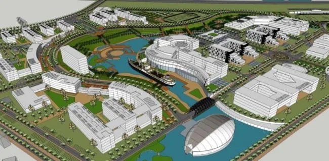 Sketchup Planning Model | Urban Planning, Modern Style