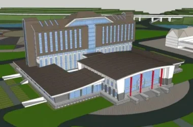 SketchUp Office Model: Government and High-Rise Classical Office Buildings-BIM WORLD