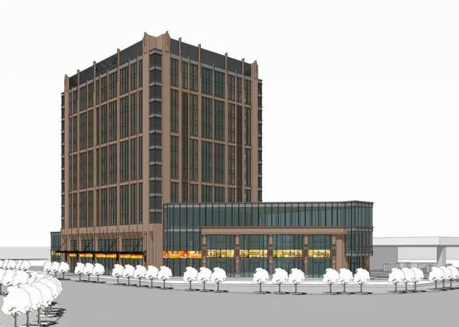 Sketchup Office Model | Multi story Office Building, Neoclassical Style