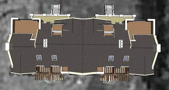 Sketchup Residential Model | Multi story Residence, Classical Style