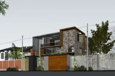 Modern Solo Villa Design | SketchUp 3D Model-BIM WORLD