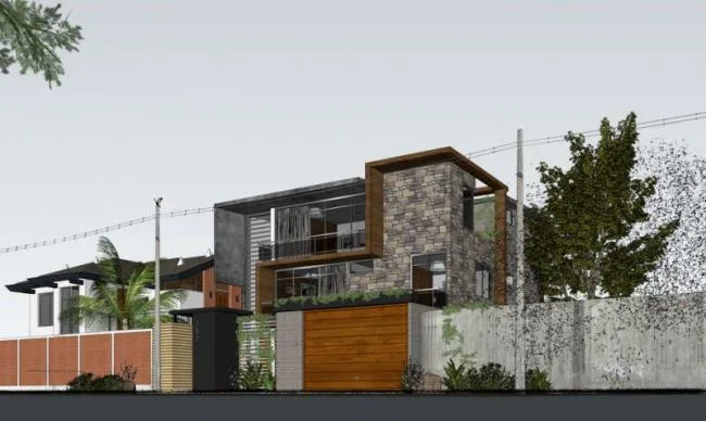 Modern Solo Villa Design | SketchUp 3D Model