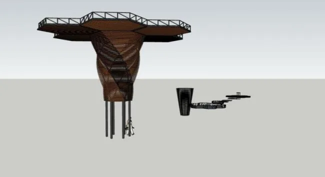Sketchup Sketch Model | Sculpture Sketch, Modern Style, Sketch
