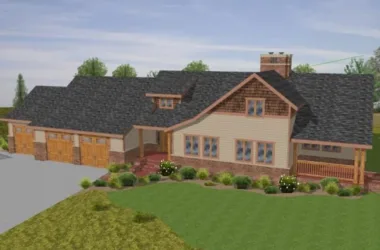 Classical Style Single-Family Villa Model in SketchUp-BIM WORLD