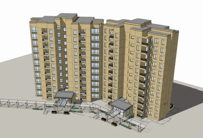 SketchUp Residential Models: Mid to High-Rise Neoclassical and Stern Style Buildings