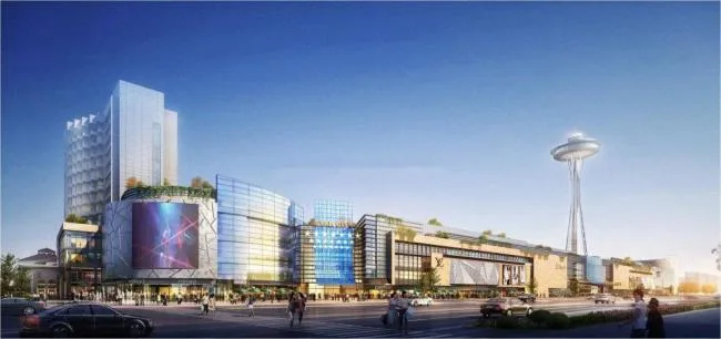 Sketchup Business Model | Multi story shopping mall, shopping mall, commercial building, modern style