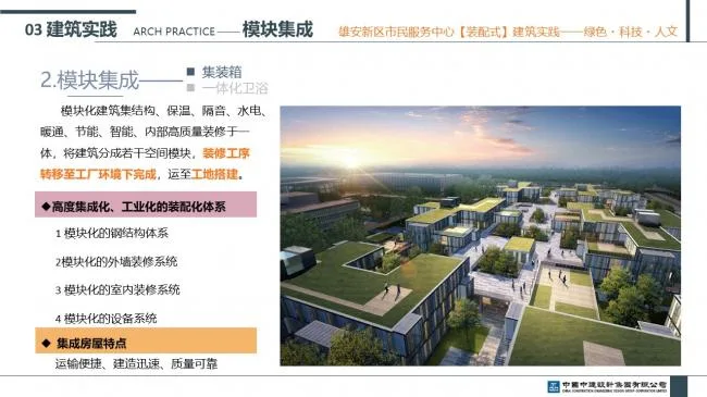Prefabricated | Xiong'an New Area Citizen Service Center Prefabricated Building Practice Experience Sharing