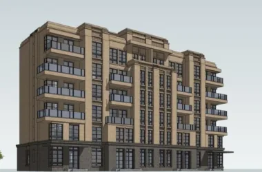 SketchUp Residential Model: Multi-Story Classical Style Housing Complex-BIM WORLD