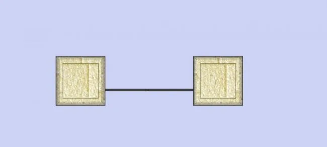Sketchup Material Model | Courtyard Gate, Architectural Components, Classical Style
