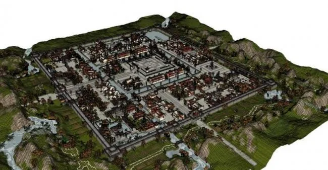 Sketchup Ancient Architecture Model | Multi story Ancient City, Chinese Style, Ancient Architecture