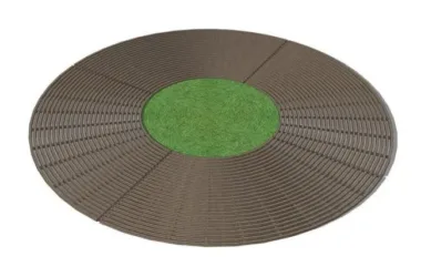 SketchUp Material Models: Tree Grates, Pool Grates, and Landscape Elements-BIM WORLD