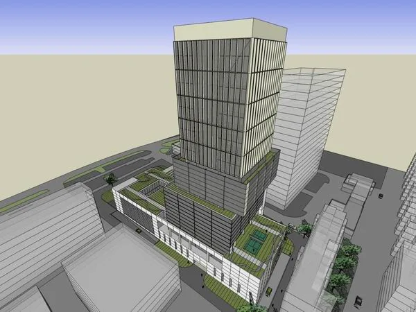 Sketchup Hospital Model | Multi story Hospital, Medical, Modern Style