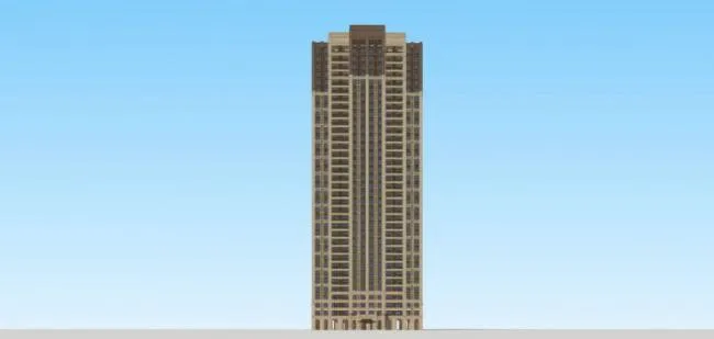 Sketchup Residential Model | Super High rise Residential Buildings, Residential Buildings, Chinese Style