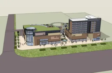 SketchUp Business Model: Designing a Modern Multi-Story Commercial and Residential Complex-BIM WORLD