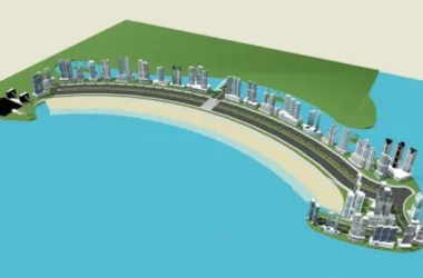 Modern High-Rise Office Building Model in SketchUp-BIM WORLD