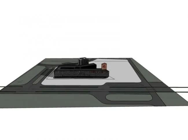 Sketchup Complex Model | Multi story Commercial Complex, Office, Hotel, Modern Style