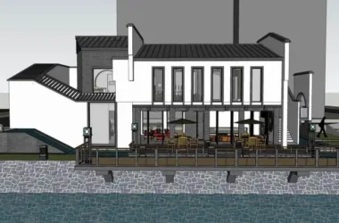 Chinese Classical Style Villa Model in SketchUp-BIM WORLD